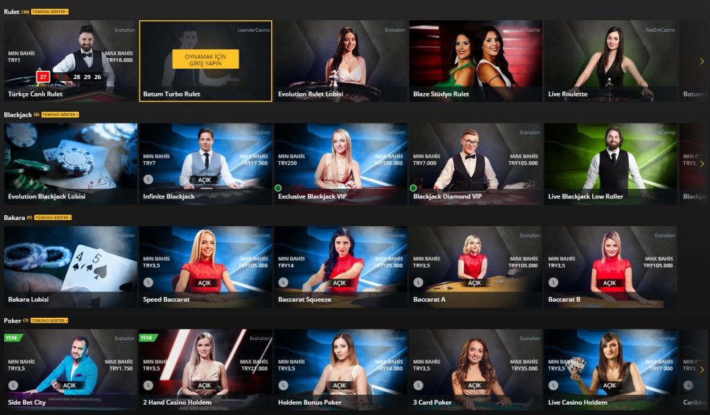 mobilbahis canlı casino